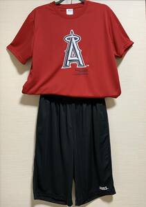 Los Angeles Angels(ロサンゼルス・エンゼルス) アナハイム エンジェルス Tシャツ ショートパンツ 上下セット LL 大谷翔平 新品 未着用品