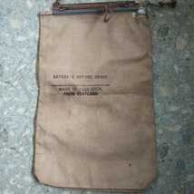 50s60s ヴィンテージ Water Bag ウオーターバッグ　ビッグサイズ ５６cmx３５cm_画像3