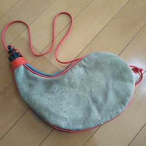 ヴィンテージ Water Bag スエード ウオーターバッグ　２９cm