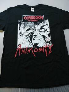 Corrosion of Conformity Tシャツ Animosity 黒L / slayer metallica pushead d.r.i. accused attitude adjustment s.o.d. C.O.C.