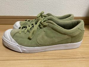 希少 送料無料 28.5cm US10.5 NIKE ALL COURT green 緑 オールコート Travis Jordan 藤原ヒロシ