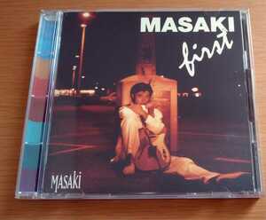 レア 廃盤 美品 CD MASAKI FIRST 帯付き