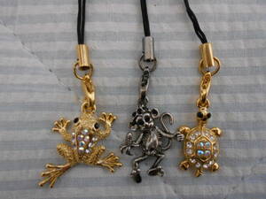  Kirakira strap turtle ..(?)3 kind set unused 