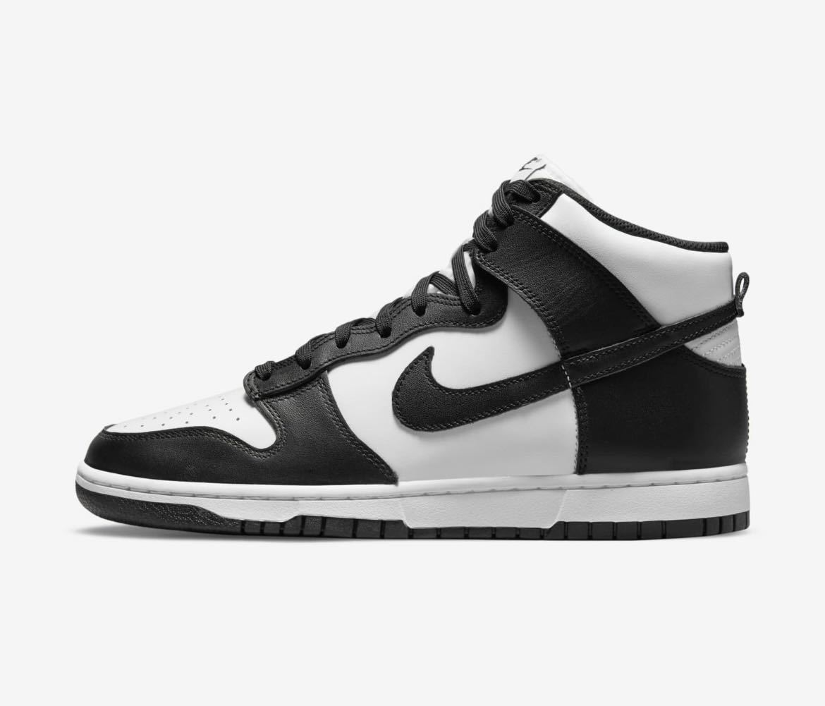 海外限定】 High Dunk Nike 24.5cm Championship 送料無料 パンダ 希少 【国内在庫】 NIKE DUNK ナイキ パンダ 白黒 24.5cm HIGH スニーカー