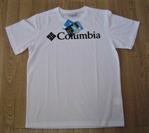 Columbia コロンビア アーバンハイク ロゴ プリントＴシャツ 半袖 吸水速乾 UPF40 アウトドア 白 LPM0052-100メンズ 人気_画像1
