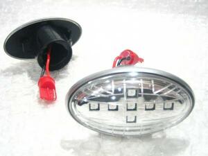 MINI R50/R52/R53 7LED side marker / chrome [AutoStyle] new goods /BMW Mini /BJ design /