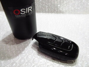 AUDI A4/A5/Q5 リモコンキーケース/グロスブラック(黒)【OSIR】新品/アウディ/Muzzero V3/