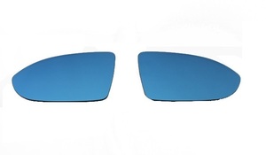 VW Golf 8 wide blue mirror /with LED Turn signal exchange type [AutoStyle] new goods /GOLF8/H.Back/Variant/