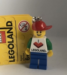 即決　新品　LEGO　レゴ　キーリング　キーホルダー　レゴランド　バディ　ミニフィグ　限定