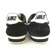 【NIKE】ナイキ CLASSIC CORTEZ NYLON クラシック コルテッツ ナイロン スニーカー ブラック×ホワイト 靴 シンプル メンズ 25.5㎝/2054ww _画像4