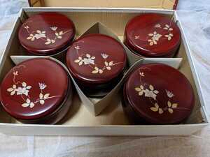蓋付きお椀5客セット