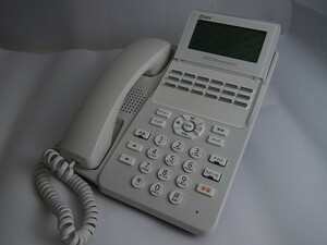 NTT製　A1-18STEL- (1)(W)　スター配線用18ボタン電話機　中古品　基本動作確認済み　[S678]
