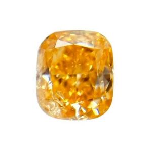 FANCY VIVID YELLOW ORANGE 0.319ct X/RT1264/CGL