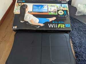 【送料無料】WiiU　Wii Fit　バランスWiiボード　黒　RVL-021　