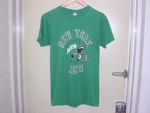 80s USA製 Champion チャンピオン NFL New York Jets Tシャツ M vintage old ジェッツ_画像4