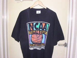 90s USA製 NCAA Men’s Basketball FINAL FOUR SAN ANTONIO 1998 Tシャツ XL vintage old 大学 バスケ