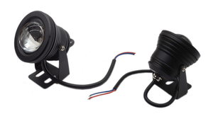 B品 小型防水 LED プロジェクターライト 黒ボディ 2個セット フォグライト