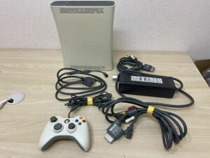 N380-T5-234 Xbox360 CONSOLE マイクロソフト 本体＆コントローラー 通電確認済 箱付 ①