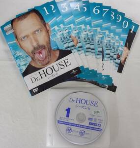 送料無料　レンタル落ち中古DVD　ドクター・ハウス シーズン6　全11巻セット