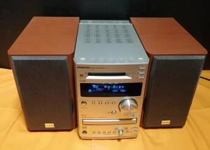 【送料無料】ジャンク品 通電○ リモコン/説明書有 ONKYO オンキヨー(オンキョー)　FR-A70E2 D-A70E2 CD/MDコンポ X-A70E2 MDLP対応