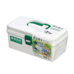救急箱 箱のみ くすり箱 応急処置 救急ボックス 常備薬 家庭 薬箱 FUD-8540