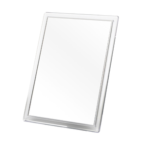 卓上ミラー 化粧鏡 卓上 折りたたみ 鏡 ミラー スタンド メイク 角度調節 化粧 卓上鏡 メイク道具 NAG-1026
