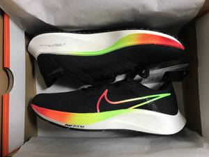 送料無料★新品・未使用★27.0cm★NIKE ナイキ エア ズーム 38 ペガサス ブラック/グリーンストライク/トータルオレンジ/ボルト DQ4994-010