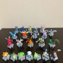 モンコレプラス 22個 中古品 ポケモン フィギュア ポケットモンスター_画像1