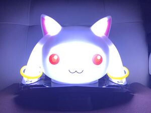 即決価格！！信工房 まどか☆マギカ キュウべえ まどマギ LED発光！アンドン お部屋のインテリアに！家庭用コンセントタイプなど！