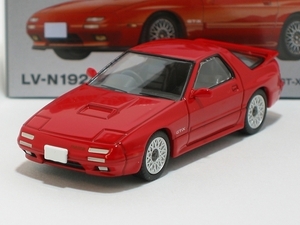 マツダ サバンナRX-7 GT-X 90年式（赤）LV-N192d【トミーテック社1/64ミニカー】