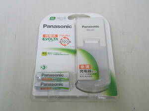 パナソニック　Panasonic　充電池・充電器セット　単三電池2本付　K-KJQ21M32R　未使用品　送料無料