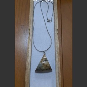 希少価値!青珊瑚(レインボーコーラル)のネックレス