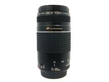 Canon/キヤノン ZOOM LENS EF 75-300mm F4-5.6 III USM 望遠/ズームレンズ キヤノンEFマウント キャップ/フィルター付き 現状品 (28666kd1)_画像4