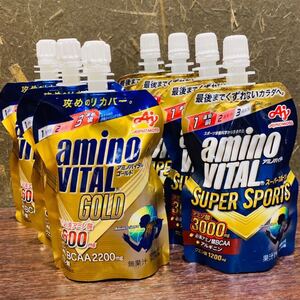 AJINOMOTO アミノバイタルゴールド&スーパースポーツ ゼリードリンク 計7個