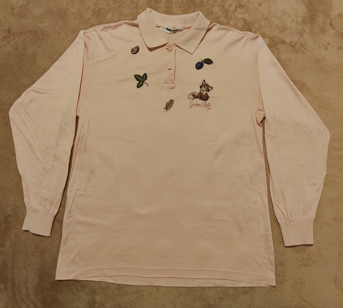 PayPayフリマ｜WIND AND SEA MALBON X WDS L/S POLO Green