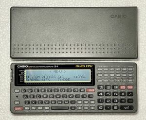 [動作品だけどワケアリ] CASIO Z-1 8088 BASIC ポケコン ポケットコンピュータ