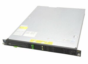 富士通 PRIMERGY RX100 S6 Core i3-540 3.06GHz 4GB 146GBx2台(SAS2.5インチ/6Gbps/RAID1構成) DVD-ROM D2607