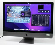 Apple iMac Pro 2017 Xeon W-2140B 3.2GHz 32GB 1TB(SSD) Radeon Vega56 8GB 27インチ Retina 5K 5120x2880ドット macOS Monterey_画像1