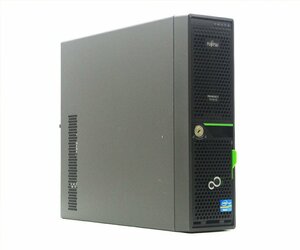 富士通 PRIMERGY TX120 S3 Xeon E3-1220 v2 3.1GHz 8GB 146GBx2台(SAS2.5インチ/3Gbps/RAID1構成) DVD-ROM D2507