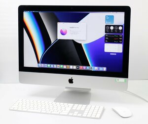 Apple iMac 21.5インチ Retina 4K 2017 Core i7-7700 3.6GHz 32GB 32GB+1TB FusionDrive Radeon Pro 560 4096x2304ドット macOS Monterey