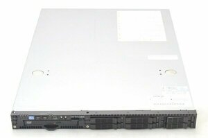 日立 HA8000/RS110 AL Xeon E3-1220 3.1GHz 4GB 146GBx4台 (SAS2.5インチ/6Gbps/RAID6構成) DVD-ROM RAID