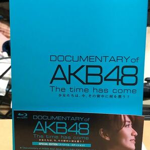 「DOCUMENTARY of AKB48 The time has come少女たちは,今,その背中に何を想う? ブルーレイ