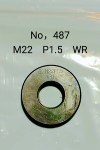 KKS　ネジゲージ　M22　P1.5　WRI　中古品　NO,487