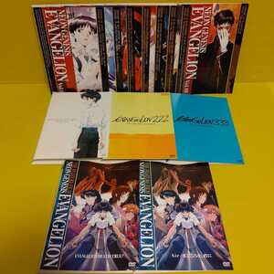 新世紀エヴァンゲリオン・全8巻・EVANGELION DEATH (TRUE)2・Air/まごころを、君に ・EVANGELION 序/破/QDVD全13巻