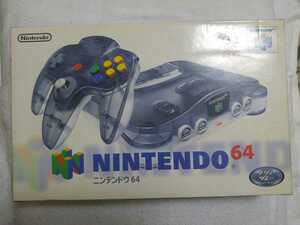 N64 ニンテンドウ64 本体 クリアグレー 任天堂 ニンテンドー64 Nintendo ジャスコ JUSCO