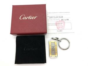 Cartier Cartier * Santos de Cartier key ring brand small articles key holder T1220328