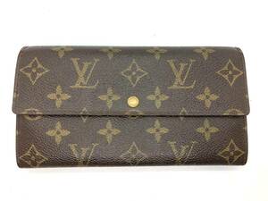 LOUIS VUITTON ルイヴィトン★長財布 ポルトモエクレディ PVC モノグラム M61725