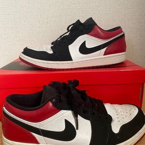 NIKE エアジョーダン1 ロー ブラック トゥ