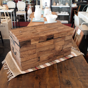 journal standard Furniture ジャーナルスタンダードファニチャー breda box チーク材 木箱 ボックス 古材 キャビネット 収納 小物入れ