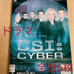 ●CSI サイバー S1　全巻DVD6枚　
